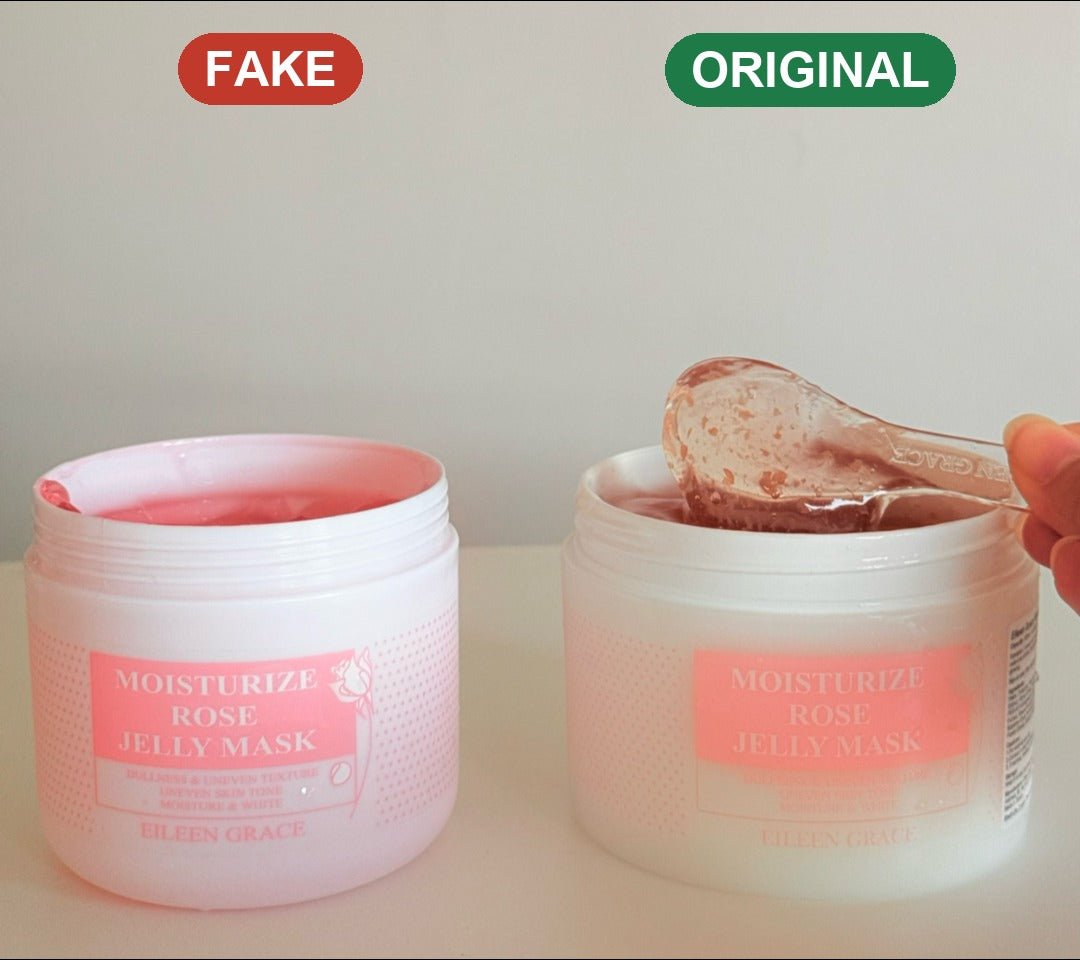 Original or Fake? How to Check Your Eileen Grace Rose Jelly Mask in 30 Seconds - Eileen Grace Malaysia | Viral Jelly Mask & Acne Skincare