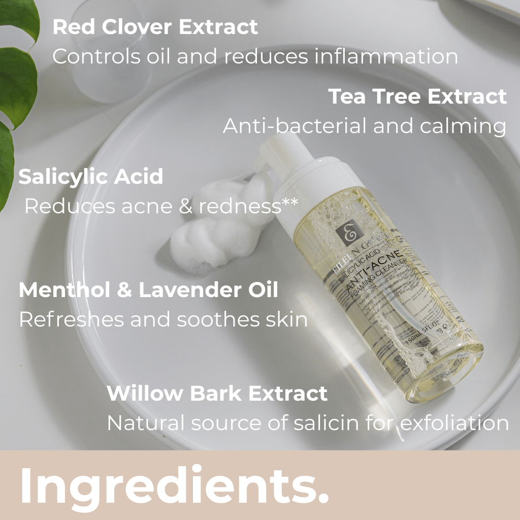Eileen Grace Salicylic Acid Anti - Acne Foaming Cleanser 150ml - Eileen Grace Malaysia Official Store