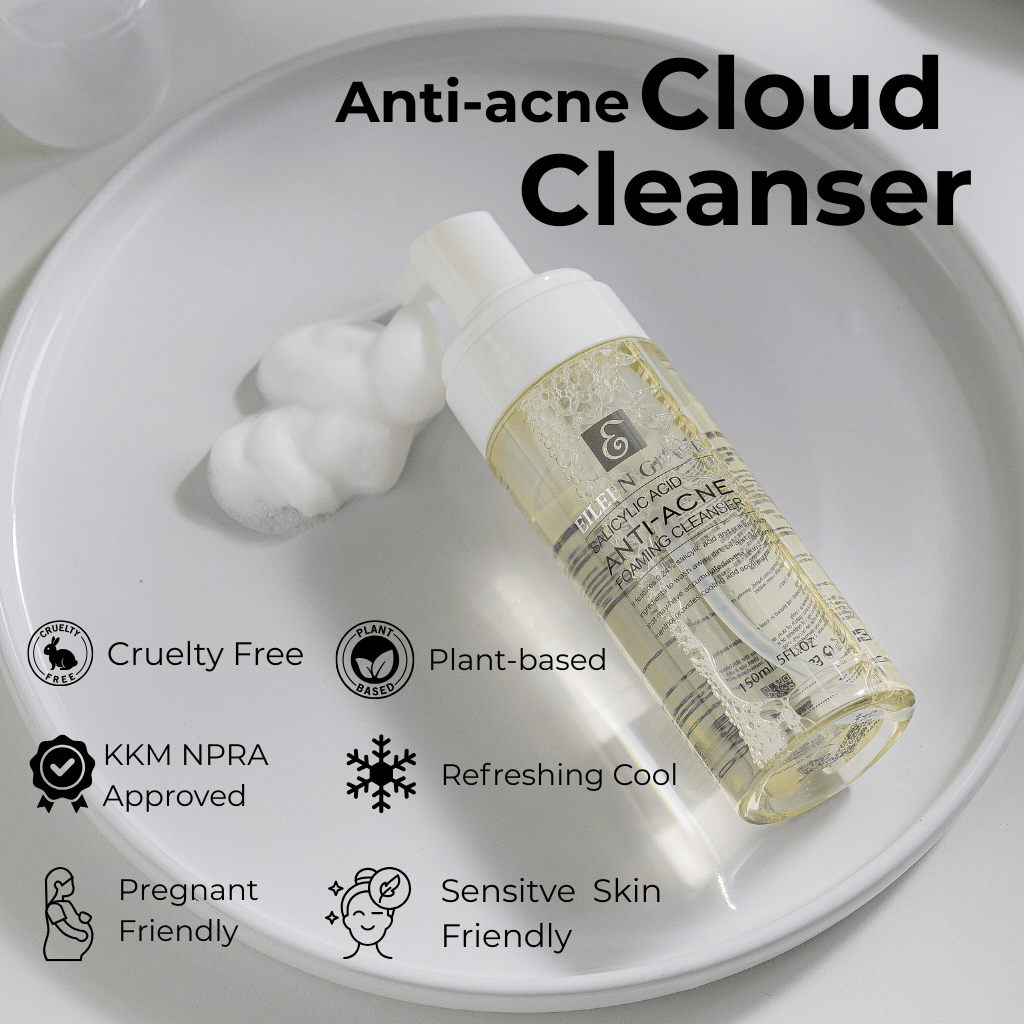 Eileen Grace Salicylic Acid Anti - Acne Foaming Cleanser 150ml - Eileen Grace Malaysia Official Store