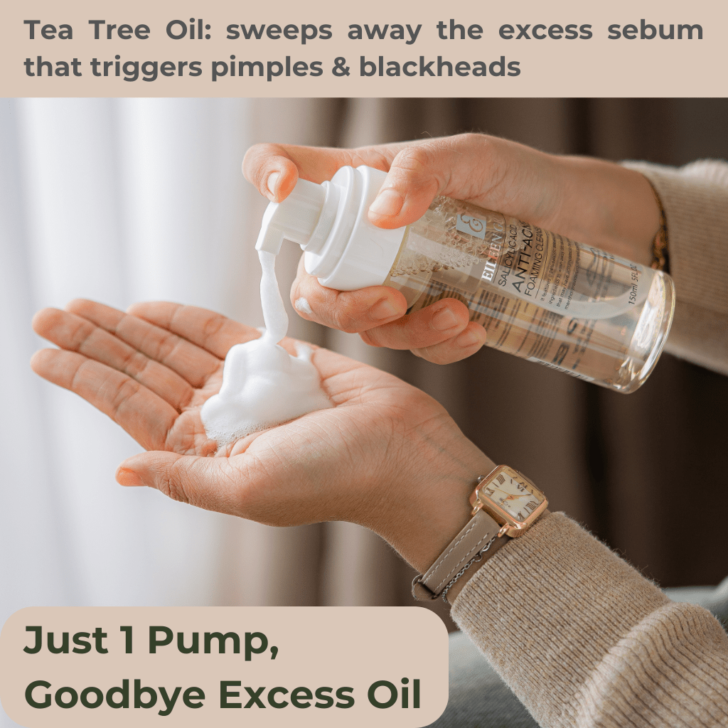 Eileen Grace Salicylic Acid Anti - Acne Foaming Cleanser 150ml - Eileen Grace Malaysia Official Store