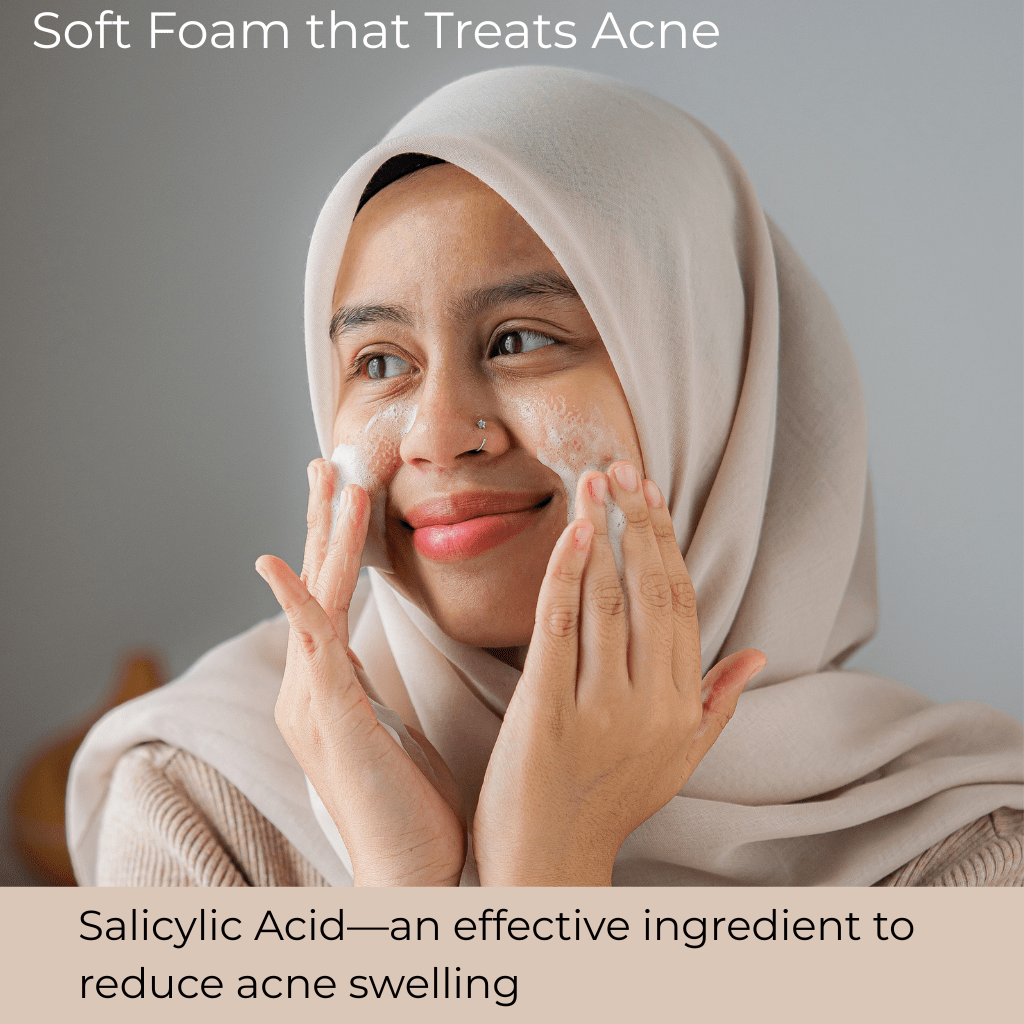 Eileen Grace Salicylic Acid Anti - Acne Foaming Cleanser 150ml - Eileen Grace Malaysia Official Store