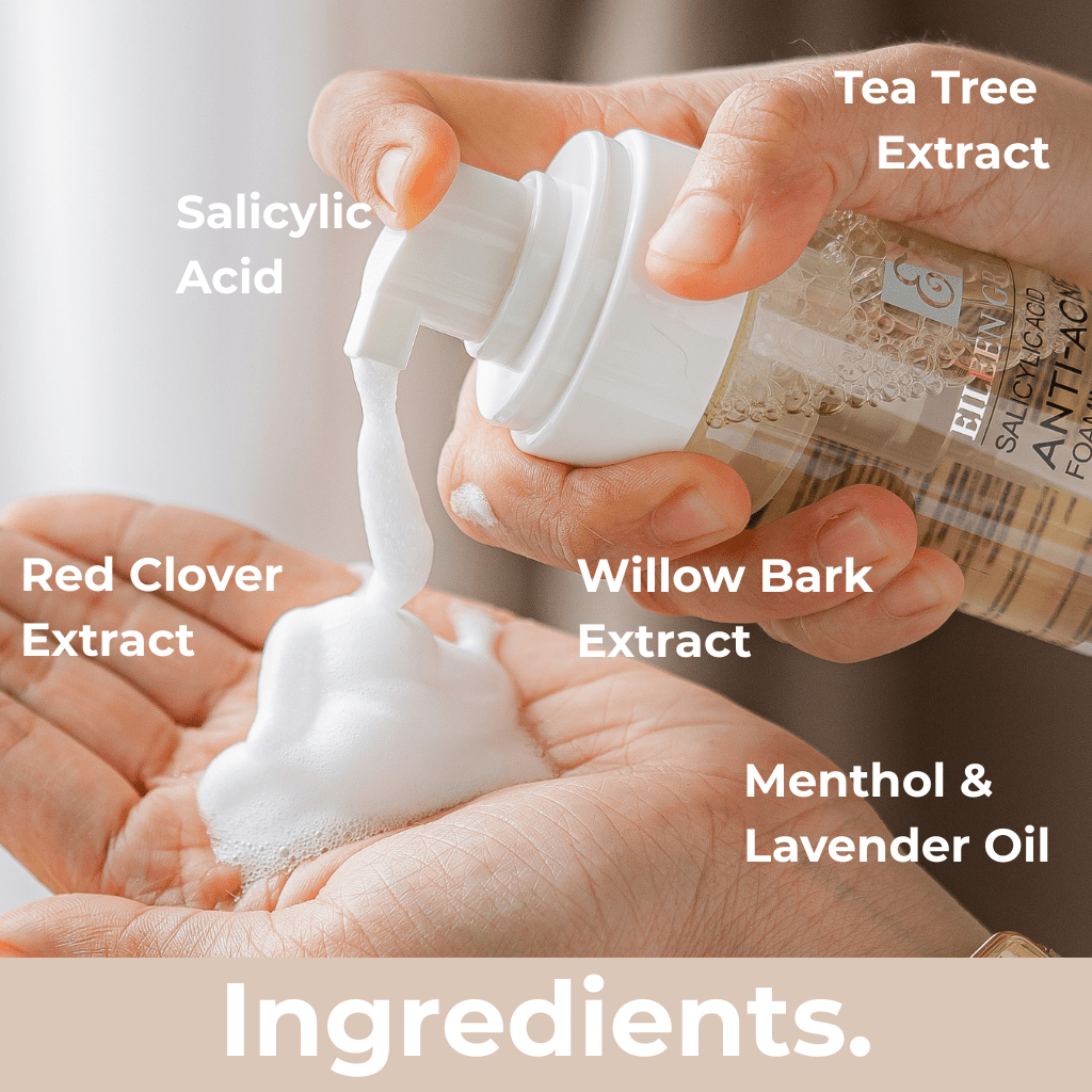 Eileen Grace Salicylic Acid Anti - Acne Foaming Cleanser 150ml - Eileen Grace Malaysia Official Store