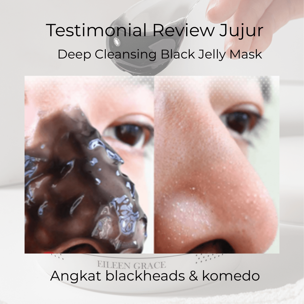 [Free 2 Trial Packs] Eileen Grace Deep Cleansing Black Jelly Mask 300ml - Eileen Grace Malaysia Official Store
