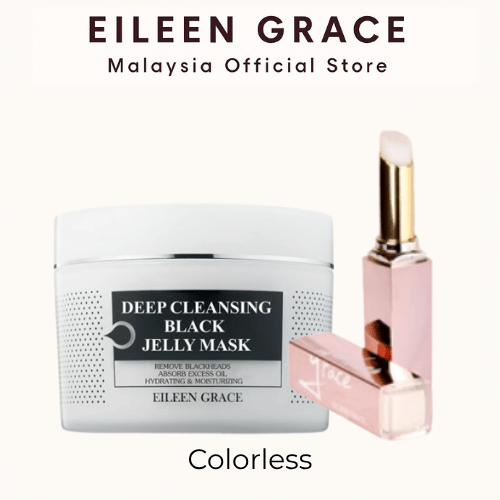 [Free Lip Balm] Eileen Grace Moisturize Jelly Mask or Deep Cleansing Black Jelly Mask 300ml - Eileen Grace Malaysia Official Store
