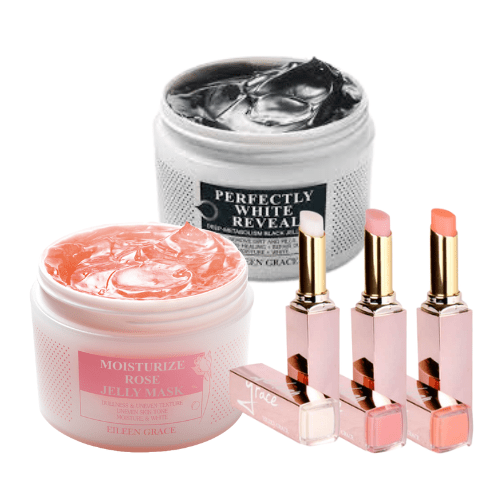 [Free Lip Balm] Eileen Grace Moisturize Jelly Mask or Deep Cleansing Black Jelly Mask 300ml - Eileen Grace Malaysia Official Store
