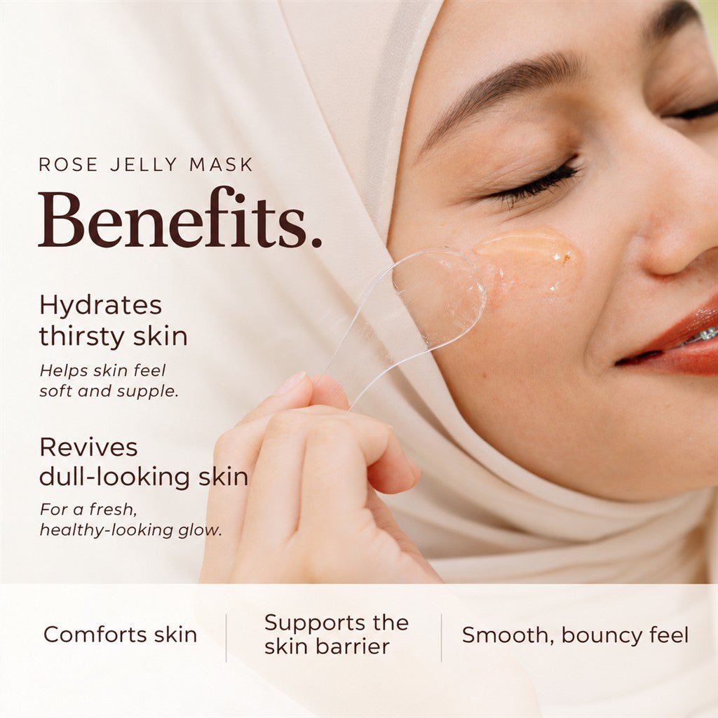 Eileen Grace Moisturize Rose Jelly Mask 300ml - Eileen Grace Malaysia | Viral Jelly Mask & Acne Skincare