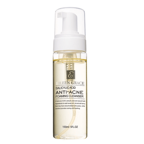 Eileen Grace Salicylic Acid Foaming Cleanser 150ml – Anti - Acne Face Wash for Oily, Sensitive & Acne - Prone Skin - Eileen Grace Malaysia Official Store